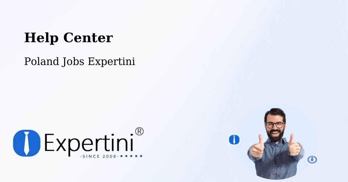 Help Center – Będzin - Poland Jobs Expertini