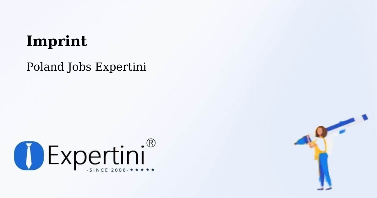 Imprint – Będzin - Poland Jobs Expertini