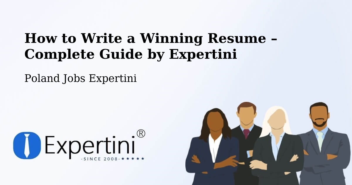 Resume Writing Guide for Job Seekers – Będzin - Będzin, Poland Jobs Expertini